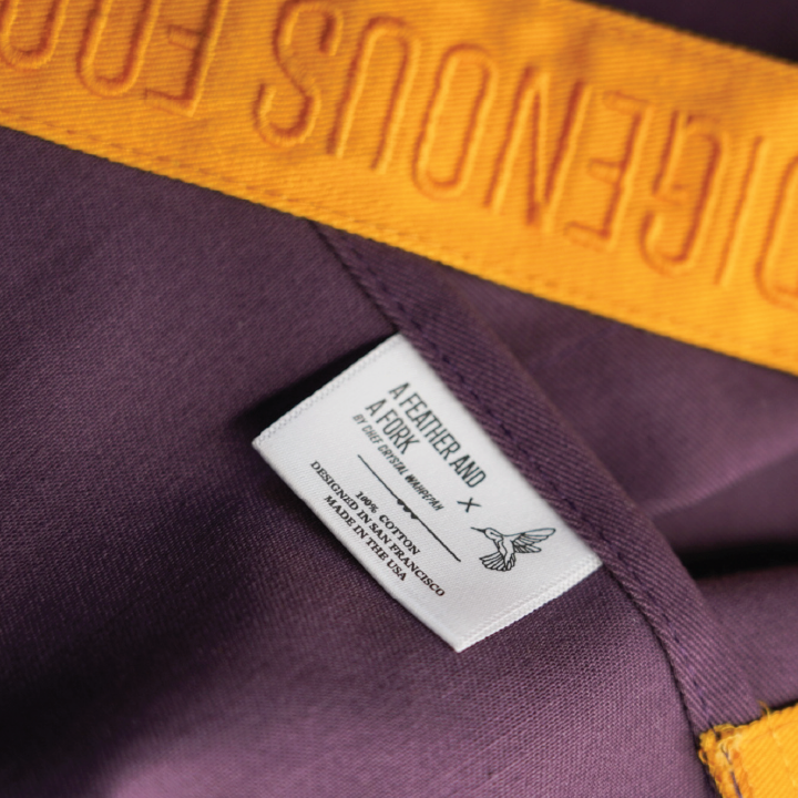 A FEATHER AND A FORK x URBAN NATIVE ERA APRON