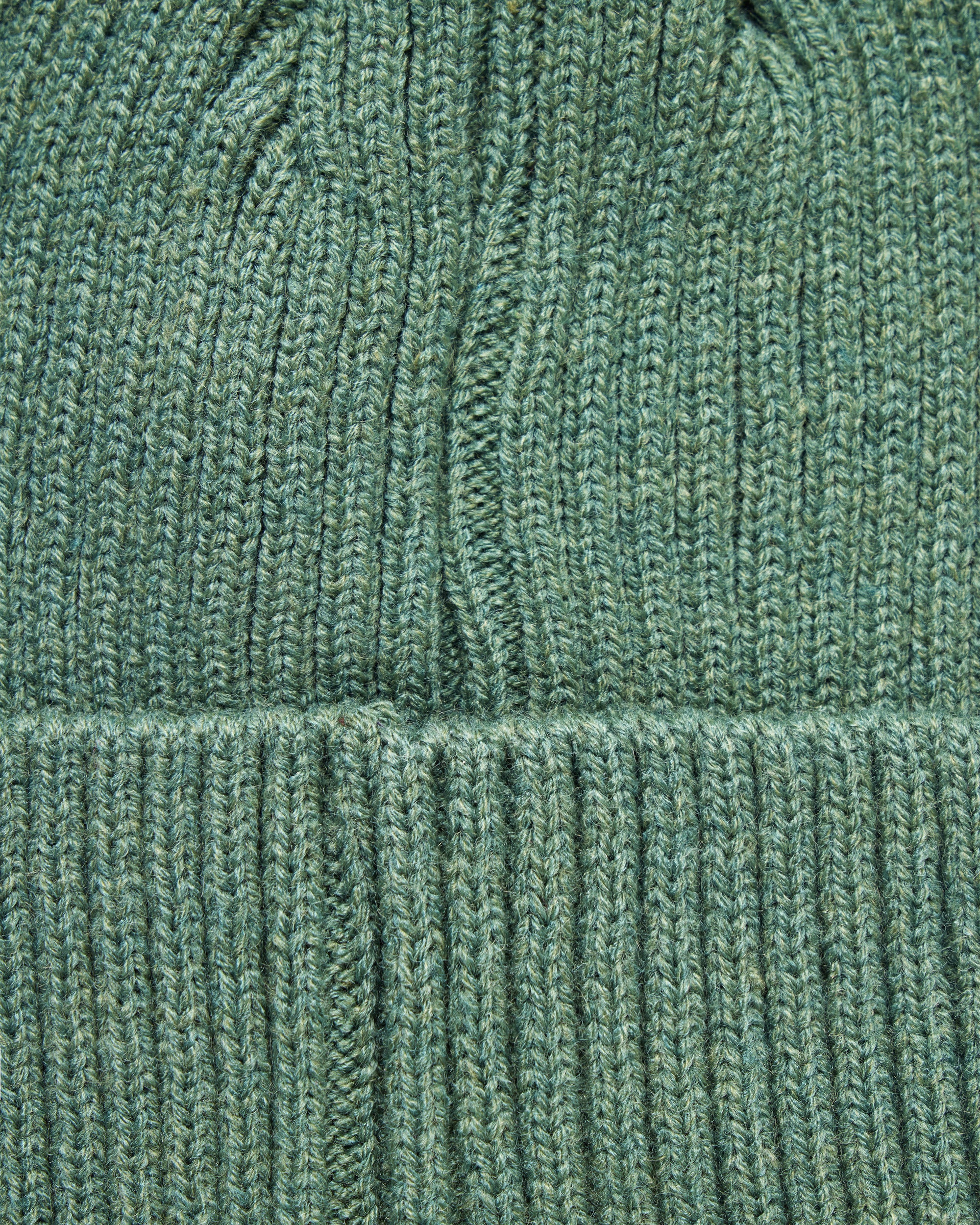 RIBBED BEANIE - HUMMINGBIRD PATCH