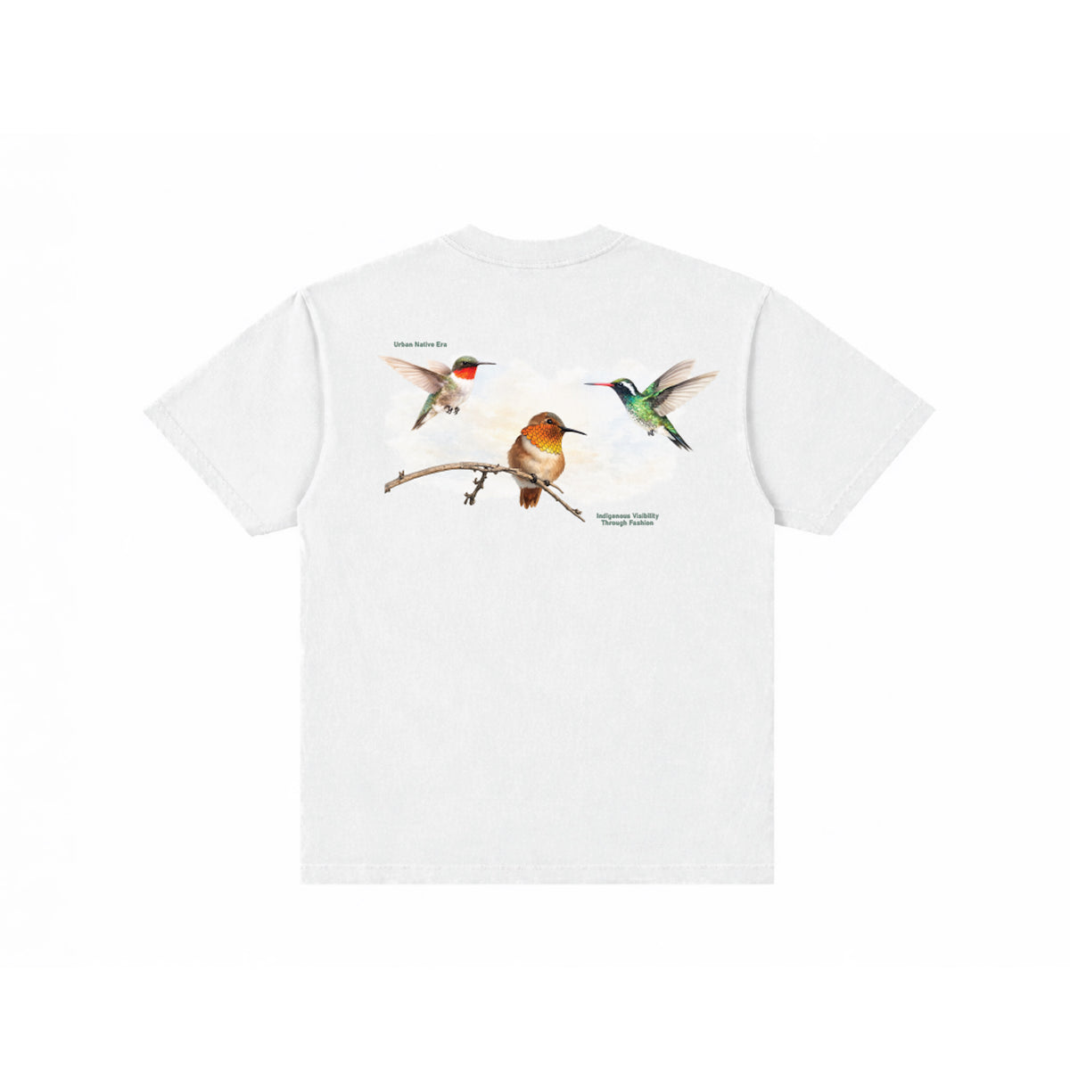 THREE BALANCED BIRDS TEE
