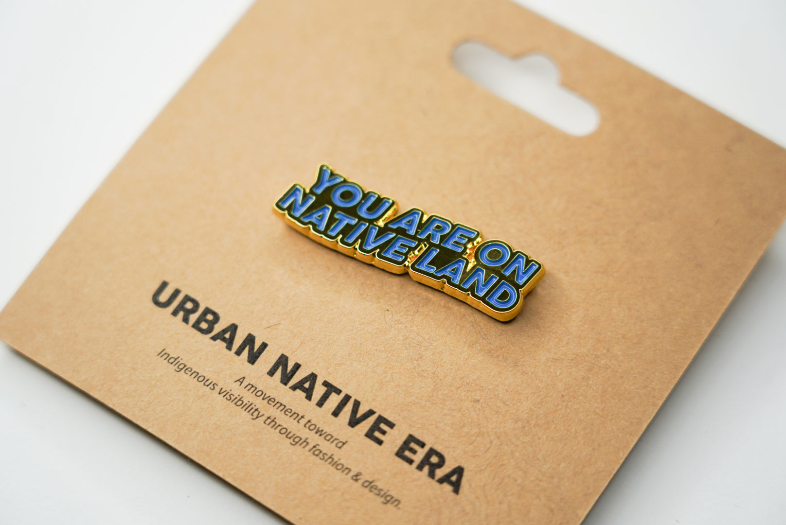 YOU ARE ON NATIVE LAND PIN - LIMITED SERIES