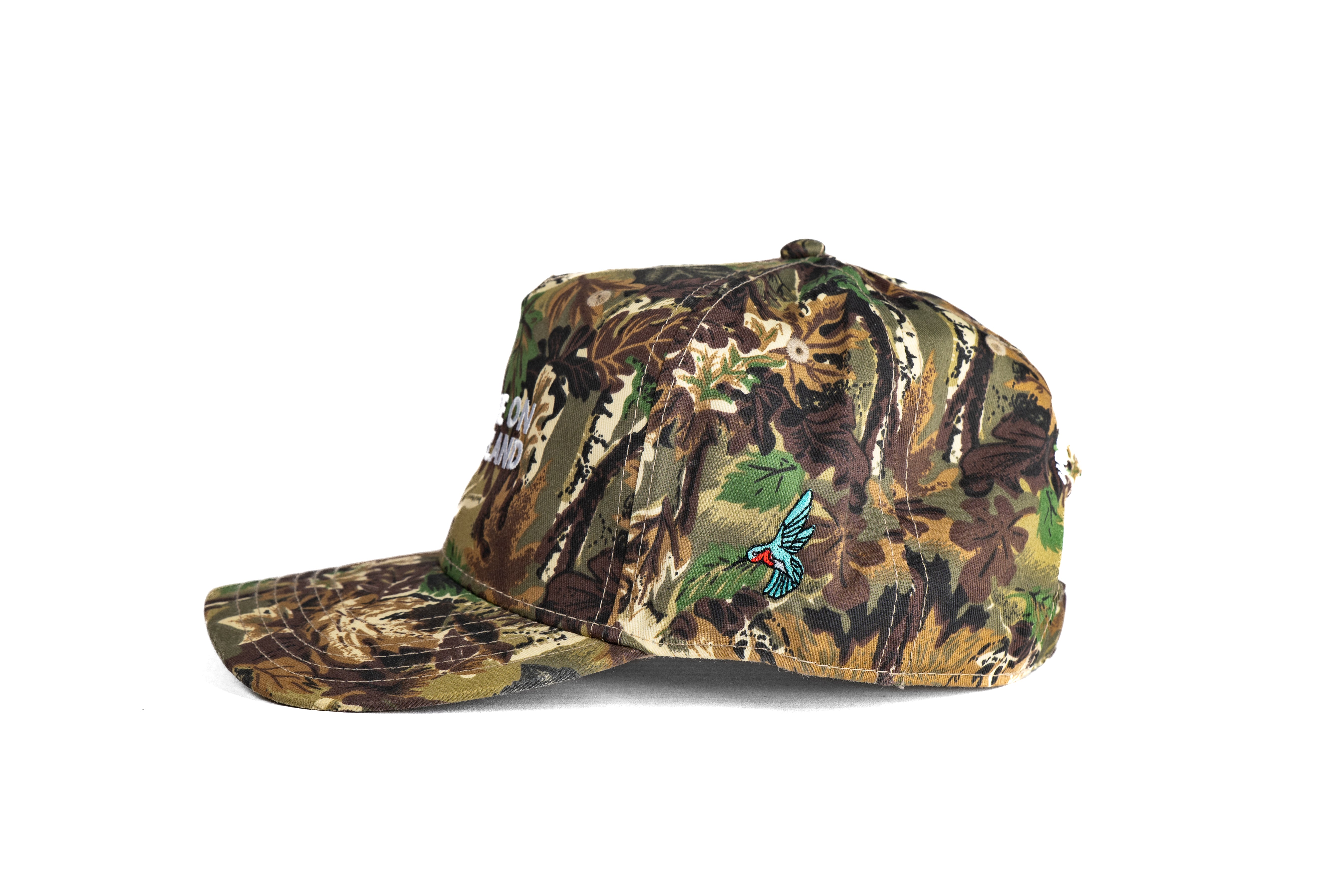 YOU ARE ON NATIVE LAND CAMO CAP - STANDARD
