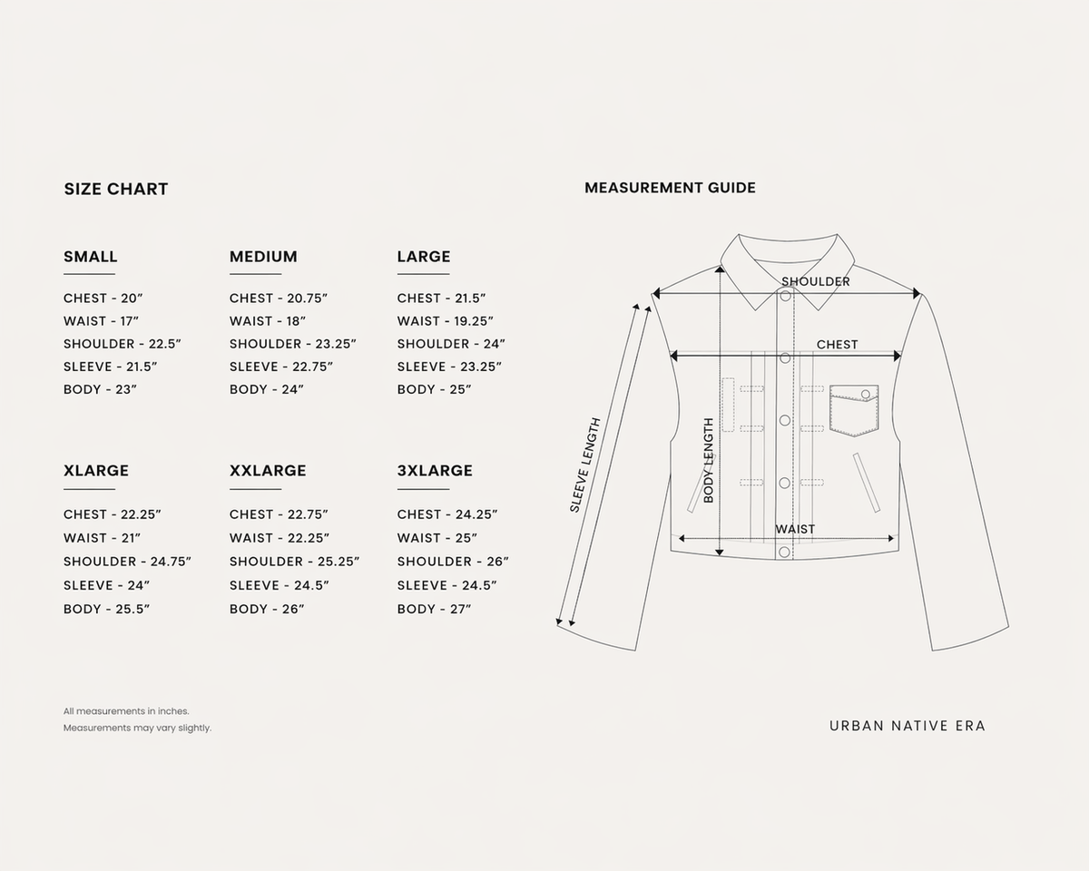 You Are On Native Land Vintage Wash Denim Jacket