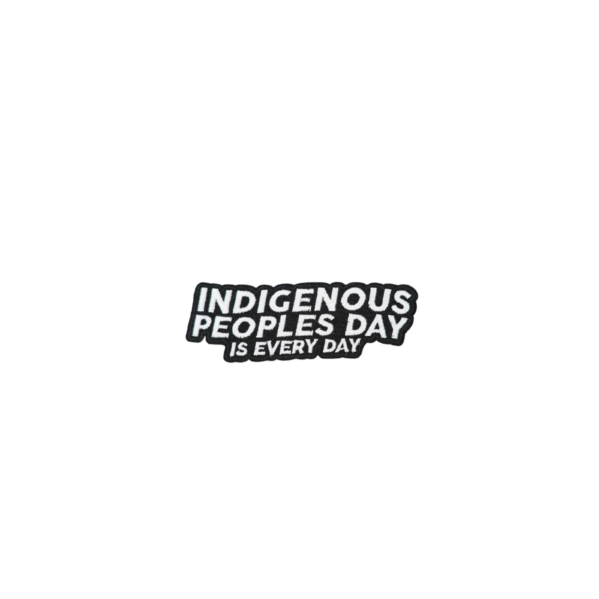 INDIGENOUS PEOPLES DAY ORGANIC COTTON PATCH