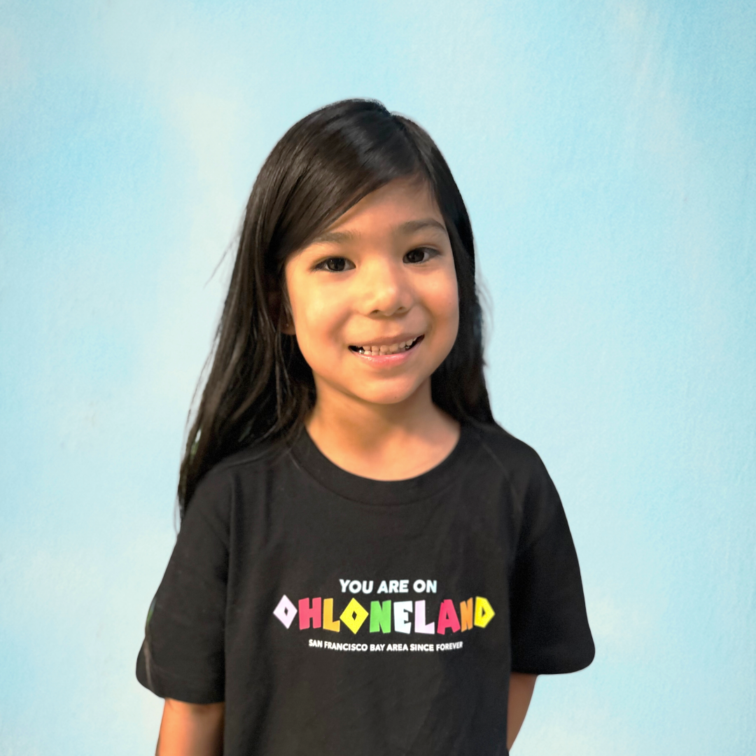 'OHLONELAND' ORGANIC COTTON TEE - KIDS