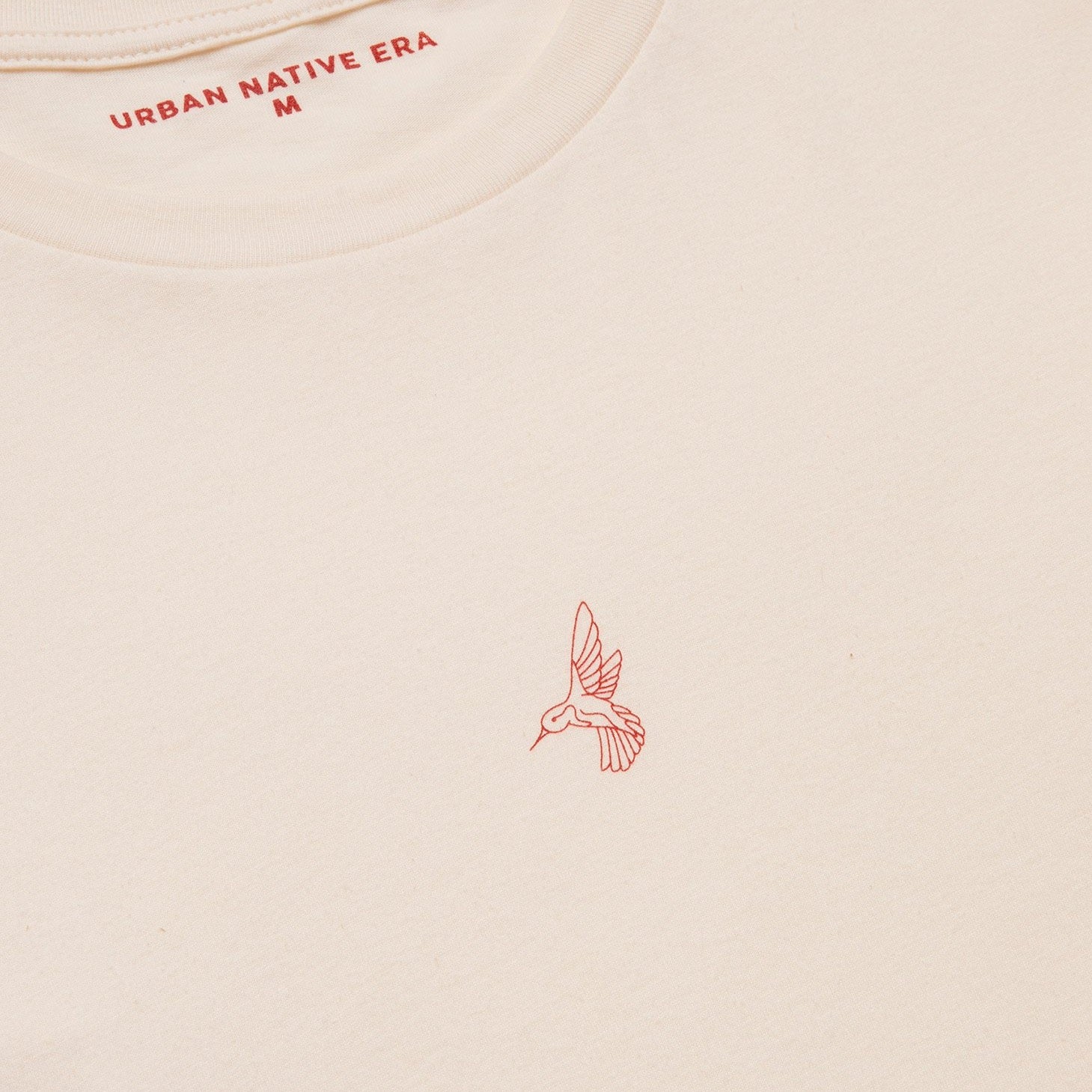 HUMMINGBIRD OUTLINE CENTERED LONG SLEEVE