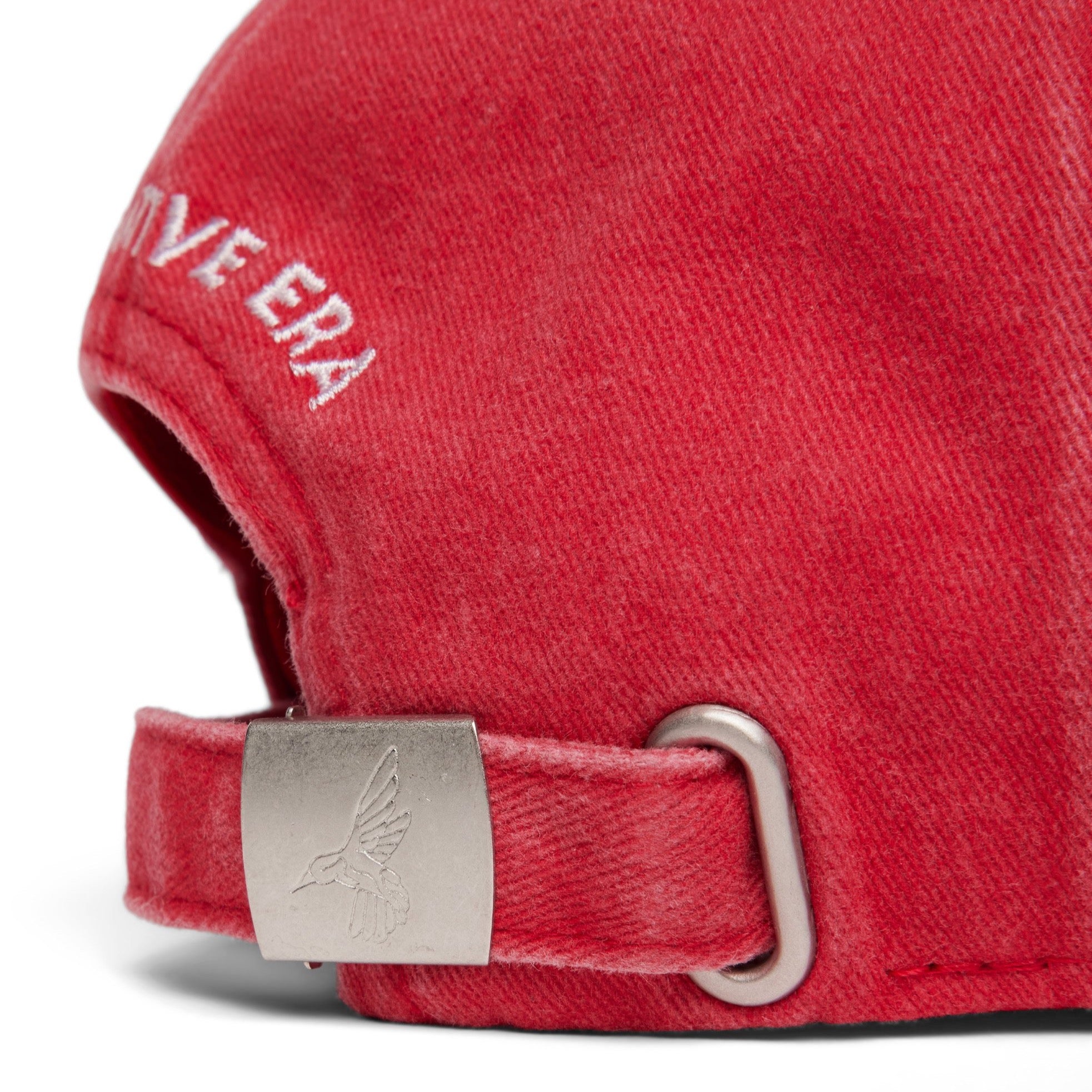 'YOU ARE ON NATIVE LAND' DAD CAP - RED