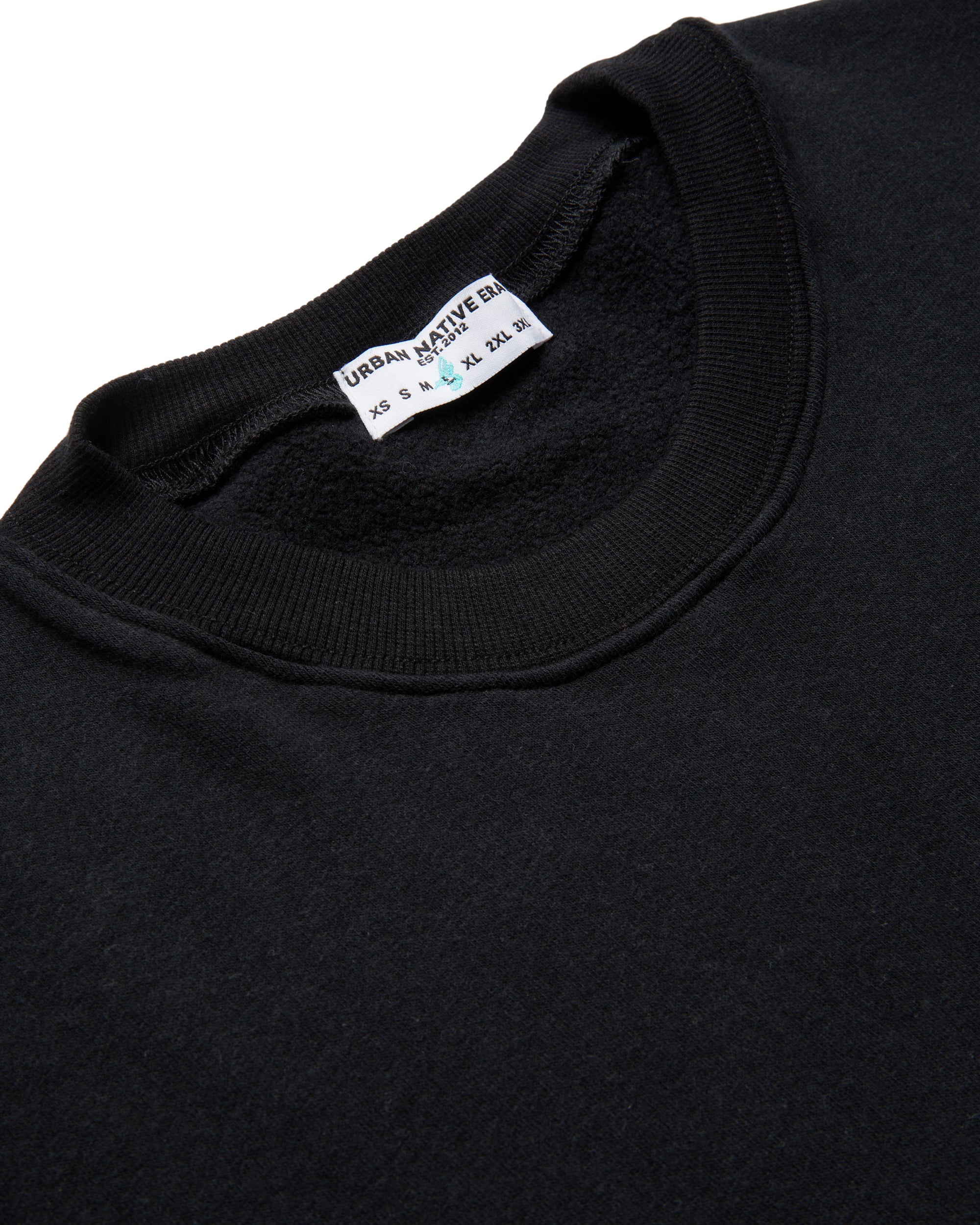 MENS CREWNECK - BLACK