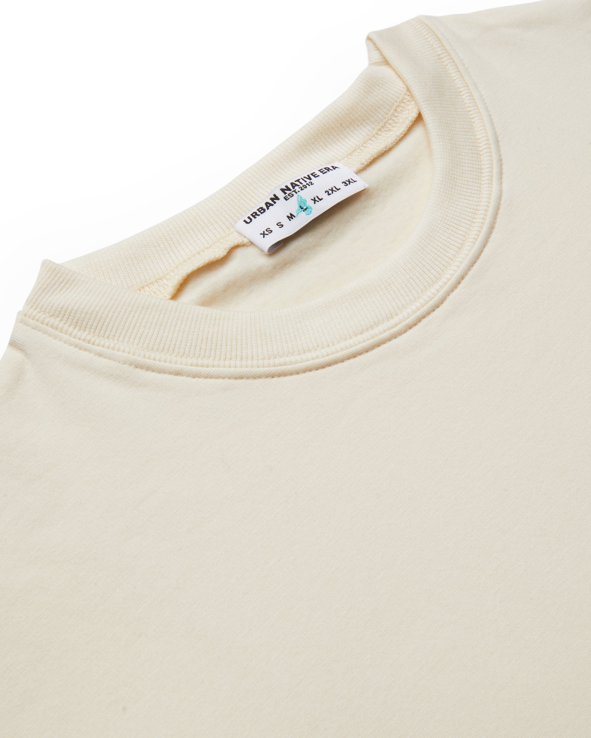 MENS CREWNECK - NATURAL
