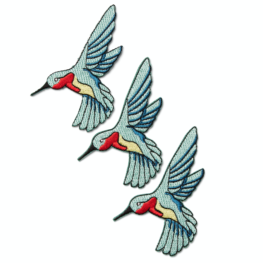 HUMMINGBIRD ORGANIC COTTON PATCH