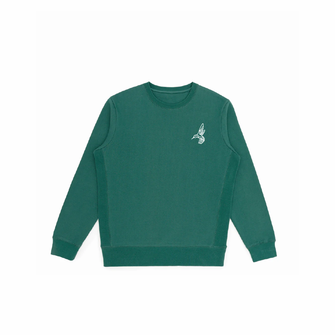 'HUMMINGBIRD' ORGANIC COTTON CREWNECK