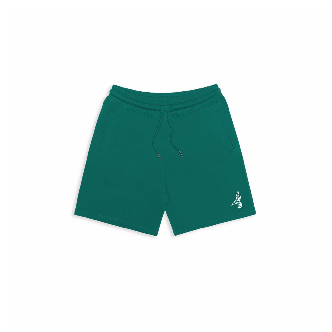 'HUMMINGBIRD' ORGANIC COTTON SWEATSHORTS
