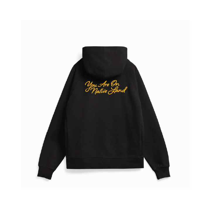 'NATIVE LAND' HEAVYWEIGHT ORGANIC COTTON HOODIE