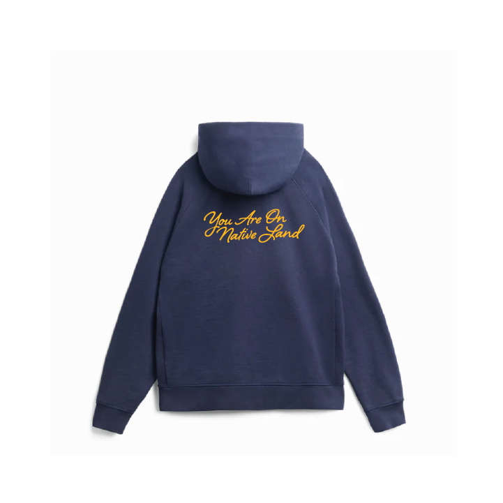 'NATIVE LAND' HEAVYWEIGHT ORGANIC COTTON HOODIE