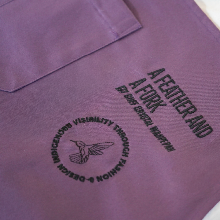 A FEATHER AND A FORK x URBAN NATIVE ERA APRON