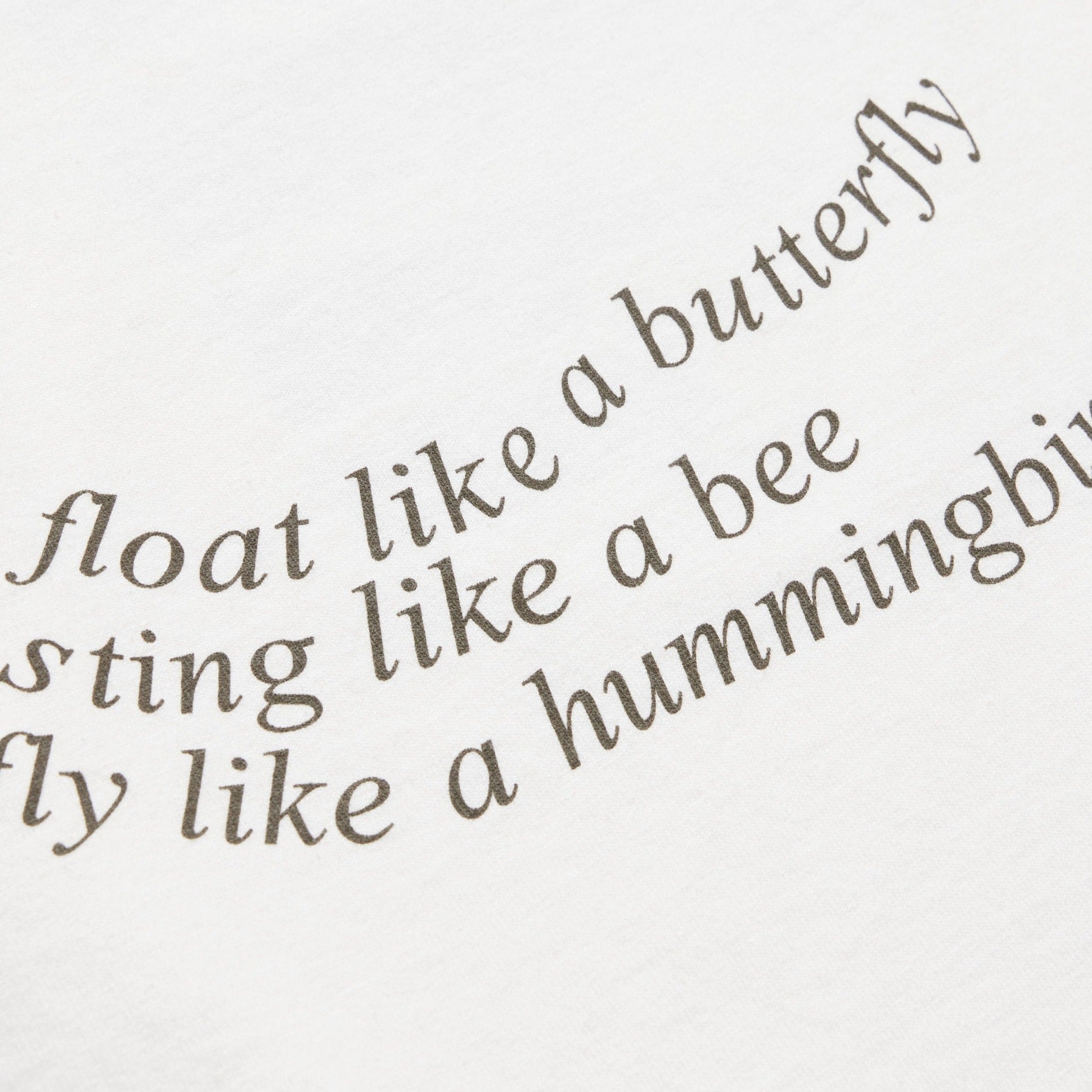 BALANCE THE WORLD BOX TEE - WHITE