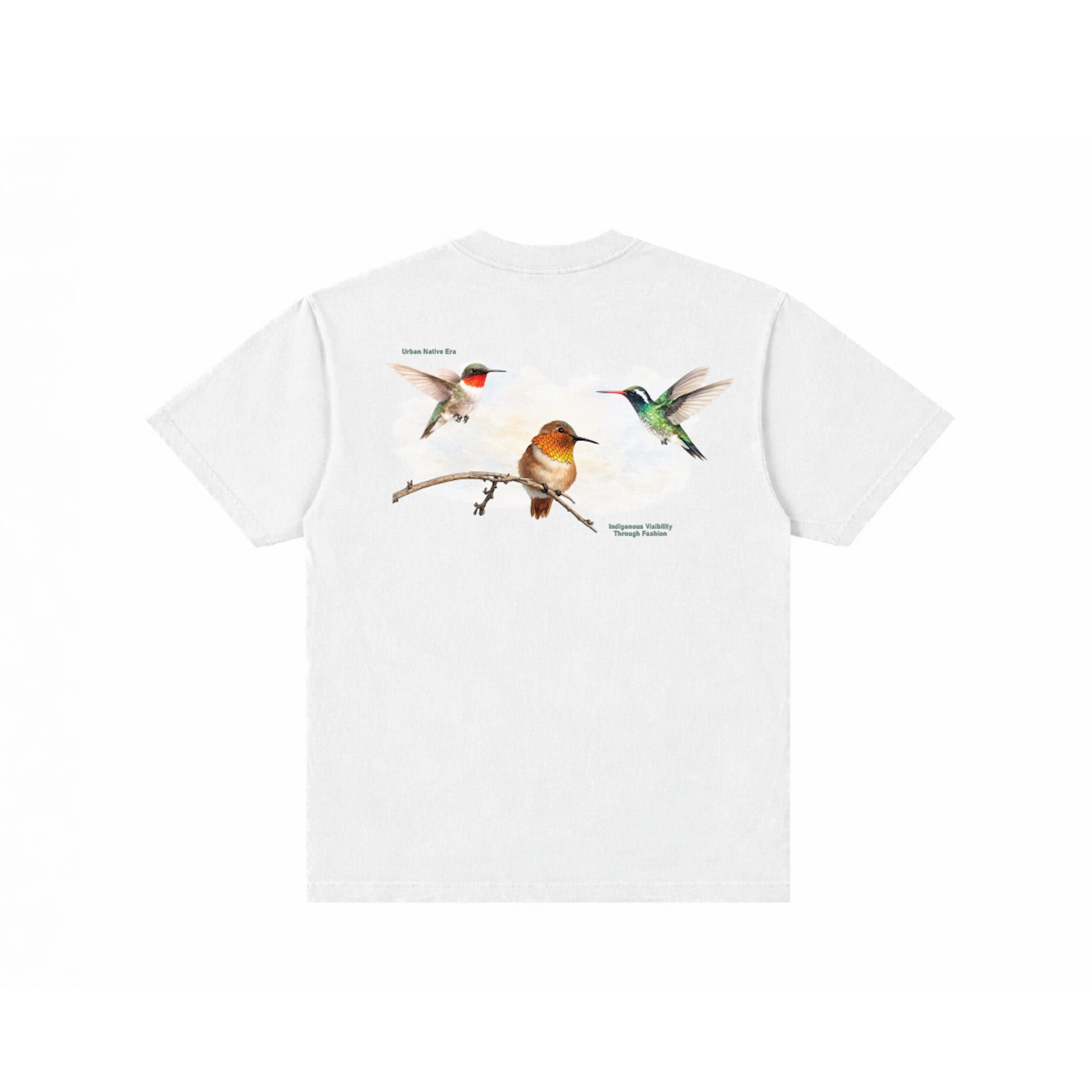 THREE BALANCED BIRDS TEE