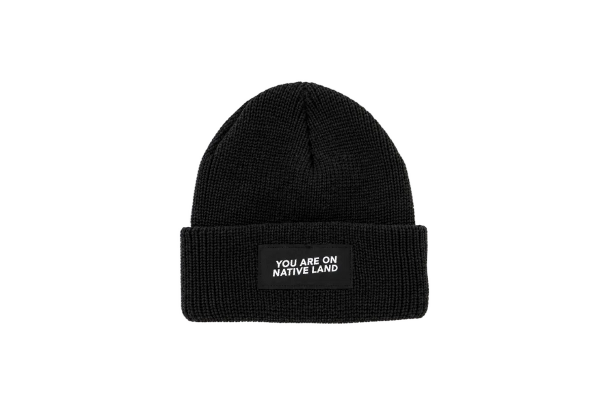 You Are On Native Land Shaniko Wool Beanie