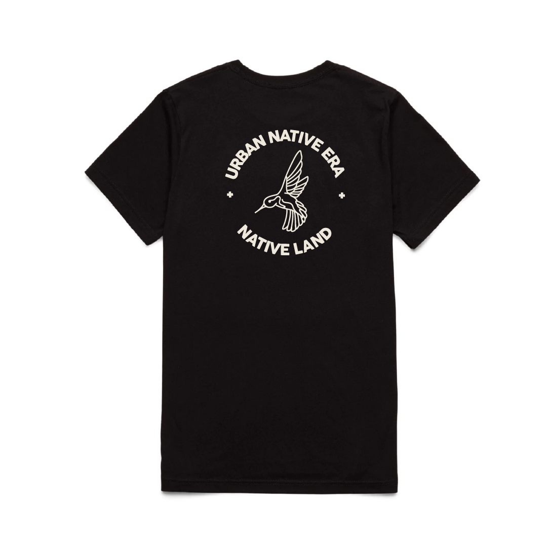 'YOU ARE ON NATIVE LAND' SUPIMA COTTON TEE