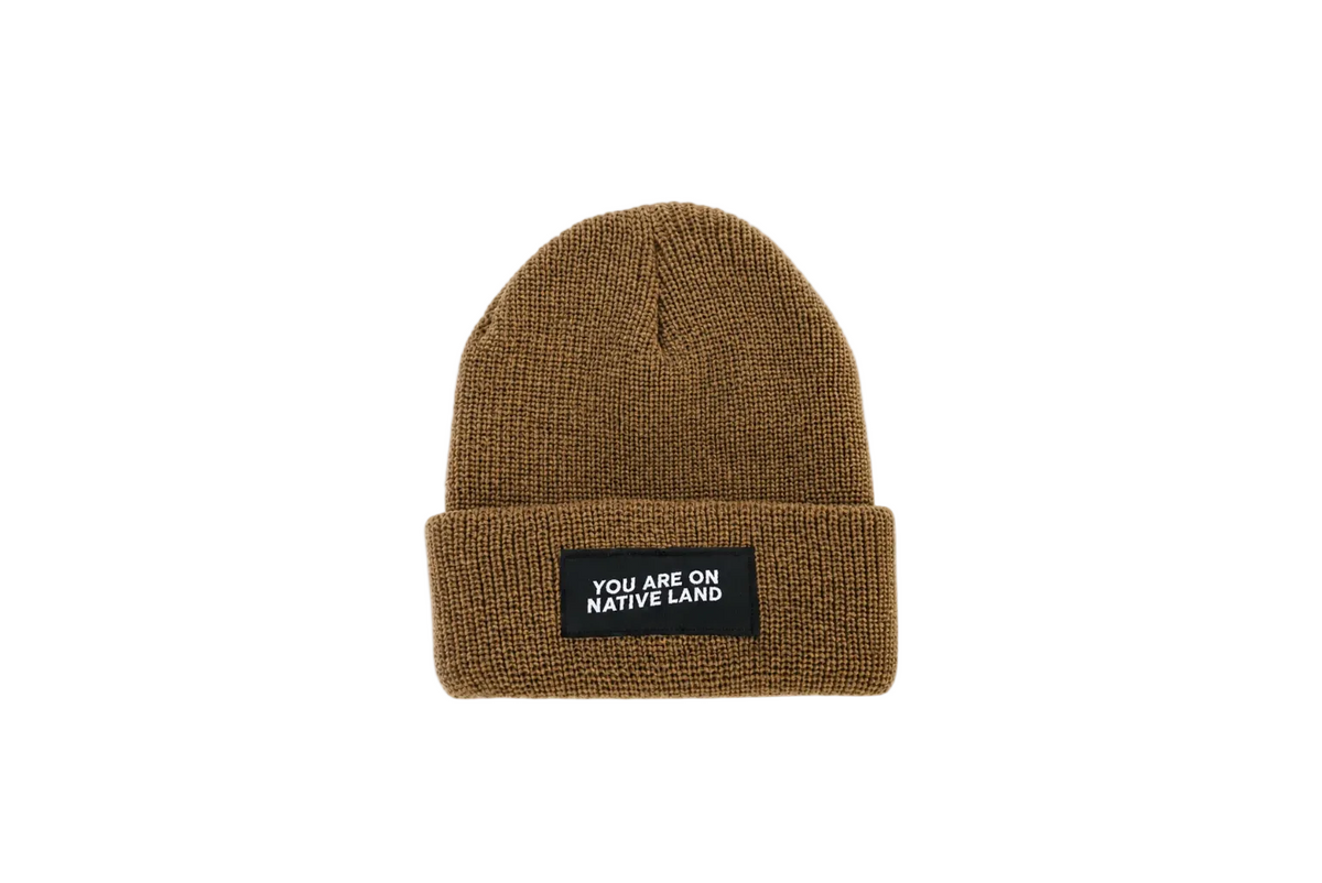 You Are On Native Land Shaniko Wool Beanie