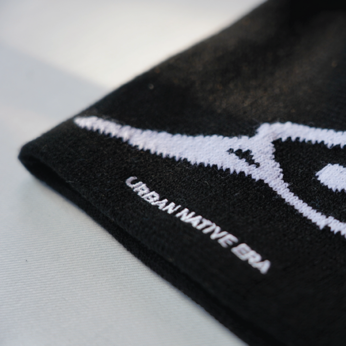 Hummingbird Jacquard Knit Beanie