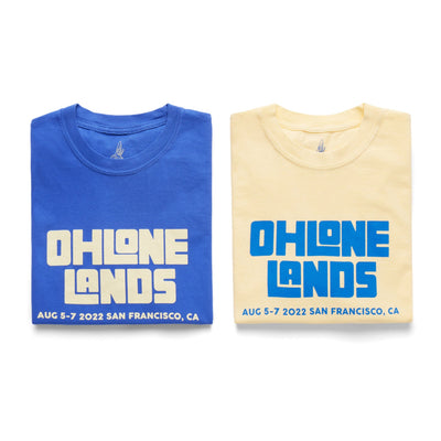 OSL 'OHLONE LANDS' TEE - BLUE
