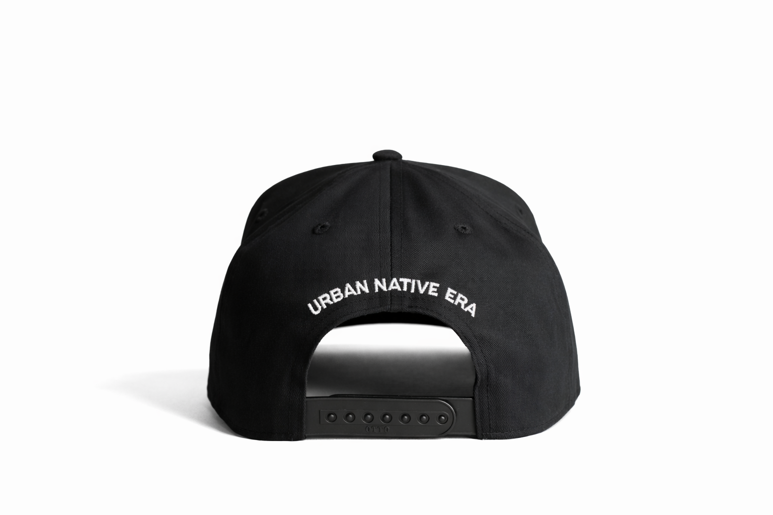 YOU ARE ON NATIVE LAND MID-PROFILE CAP  — BLACK