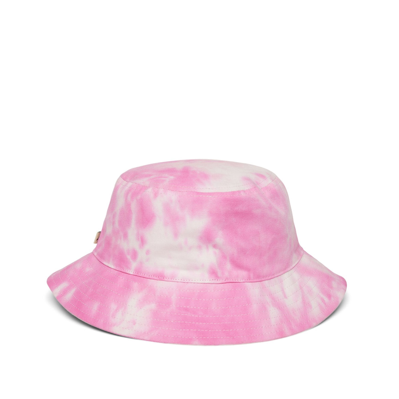 'YOU ARE ON NATIVE LAND'  BUCKET HAT - PINK TIE DYE