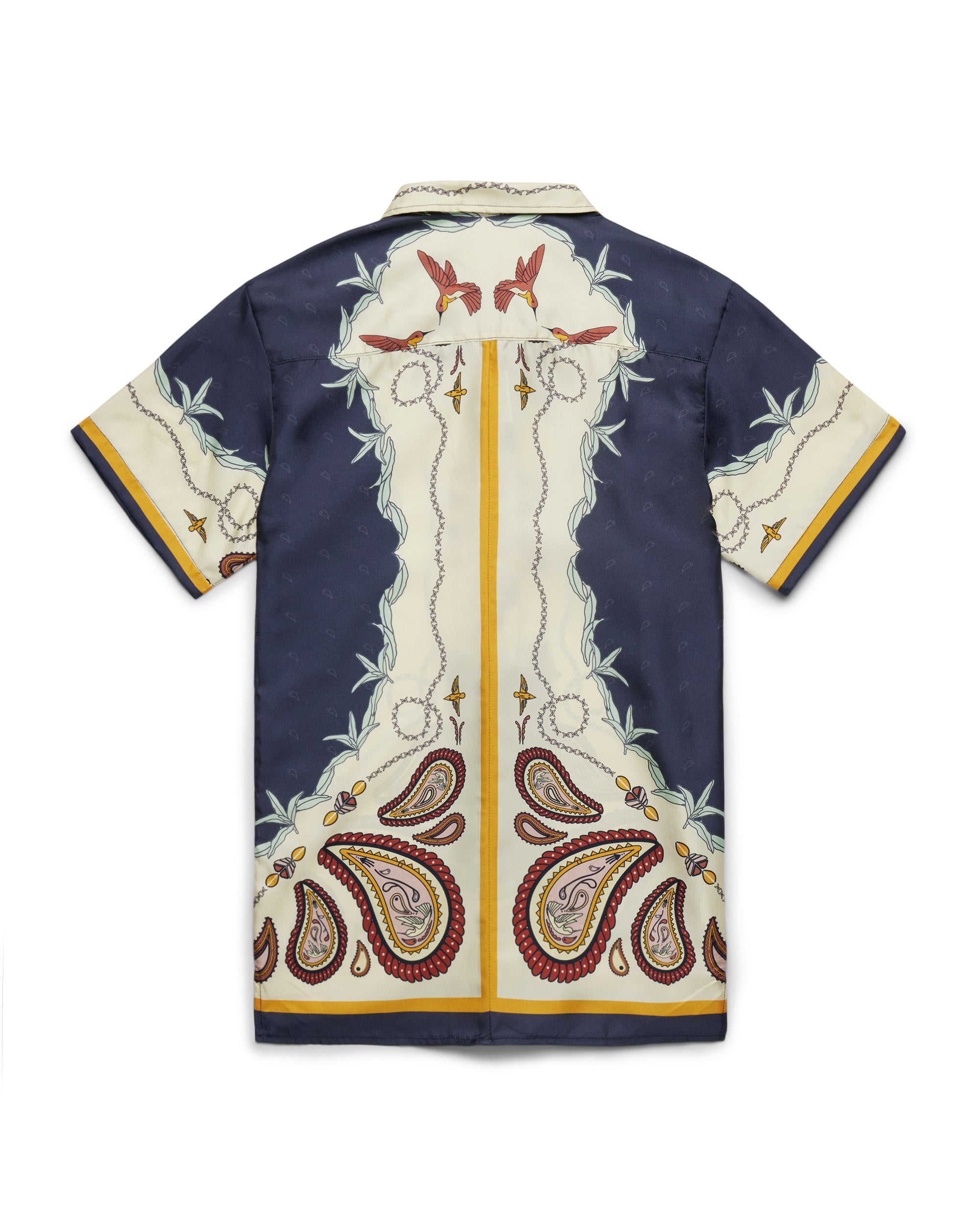 PAISLEY SILK SHIRT