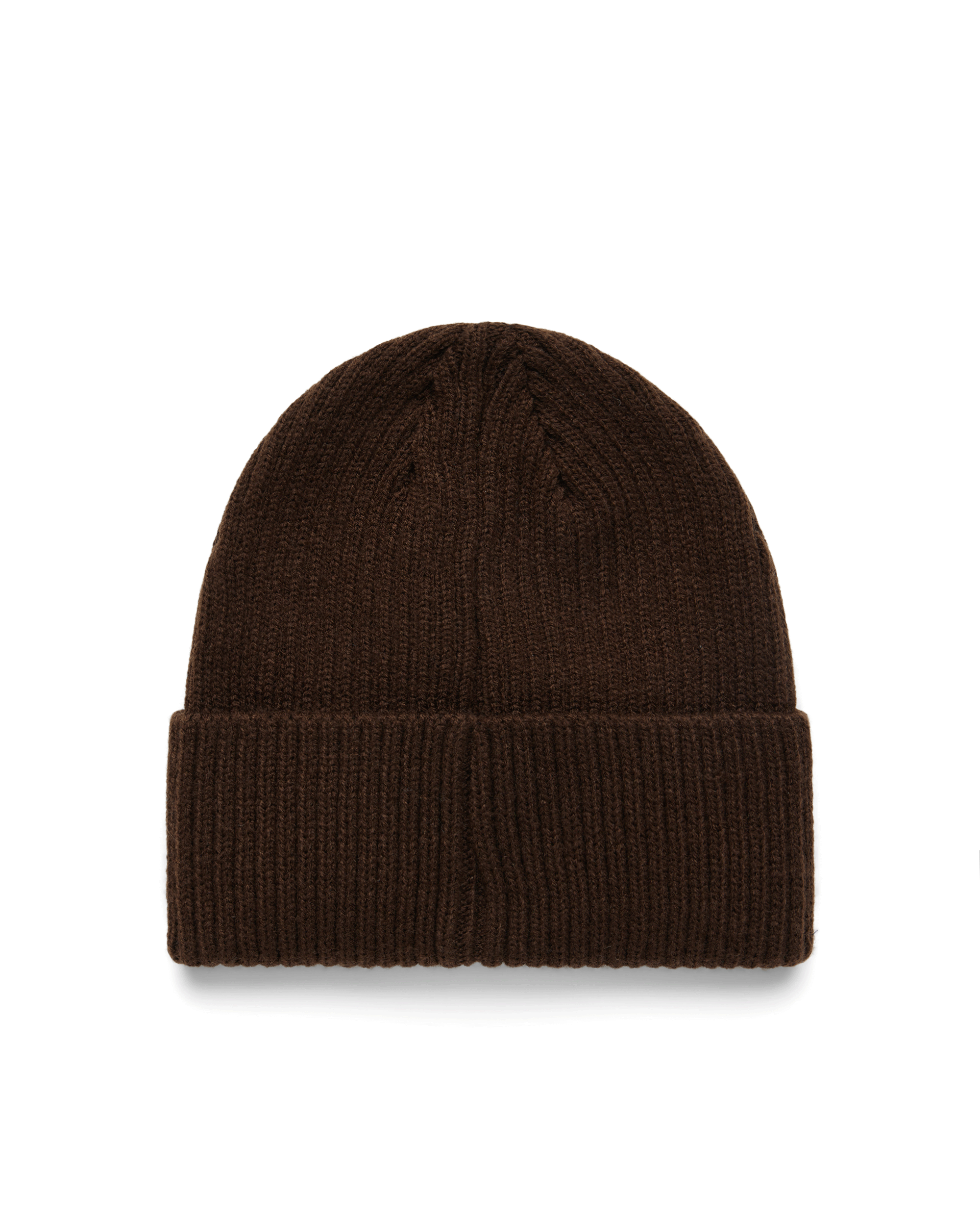 RIBBED BEANIE - HUMMINGBIRD PATCH