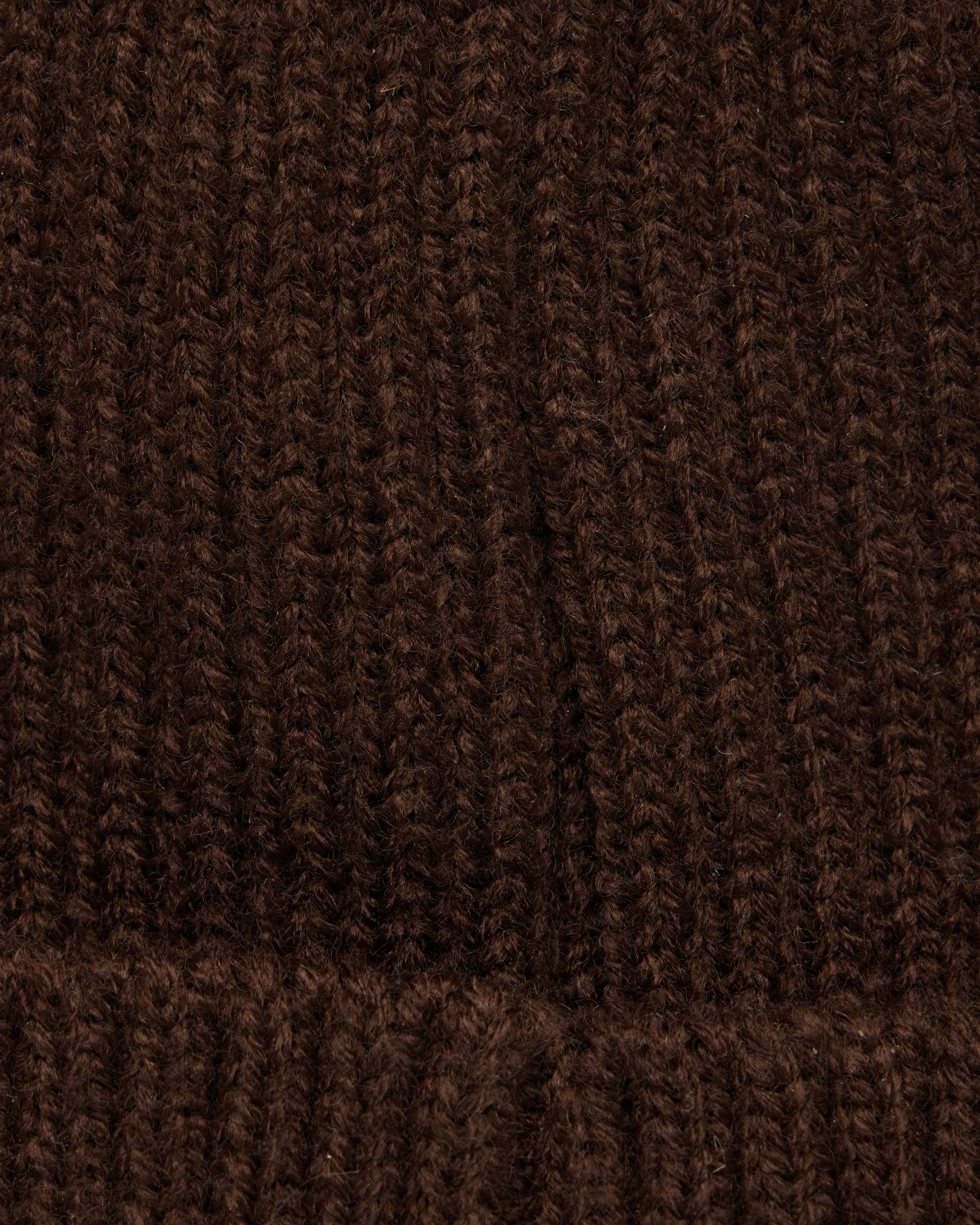 RIBBED BEANIE - HUMMINGBIRD PATCH