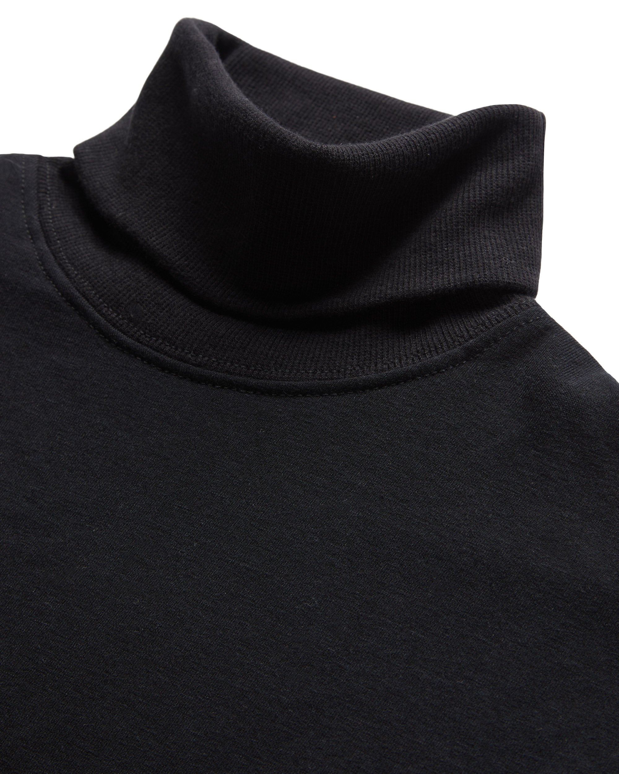 WOMENS TURTLENECK - BLACK