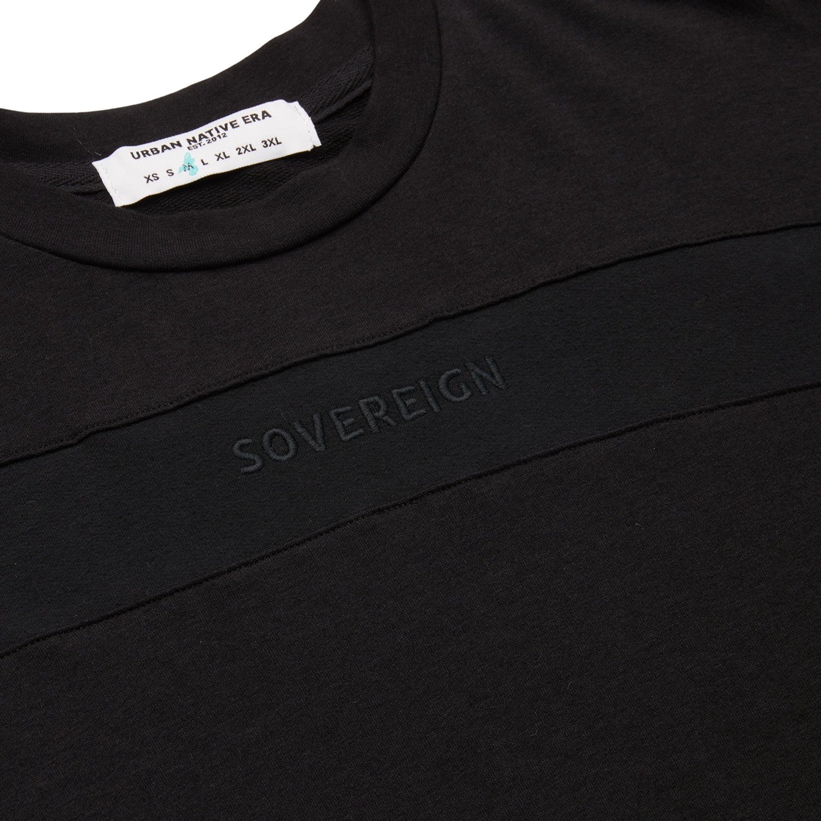 SOVEREIGN BLACK UNISEX LONG SLEEVE