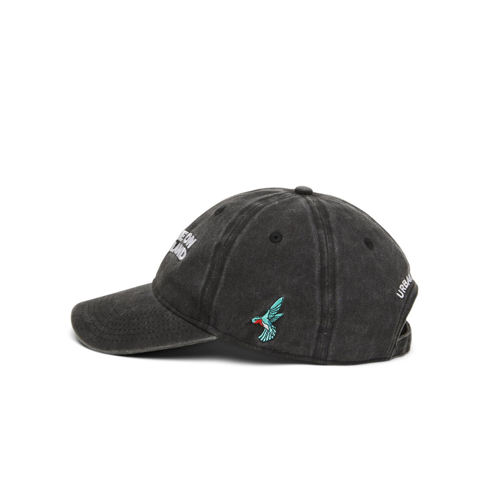 'YOU ARE ON NATIVE LAND' DAD CAP - BLACK