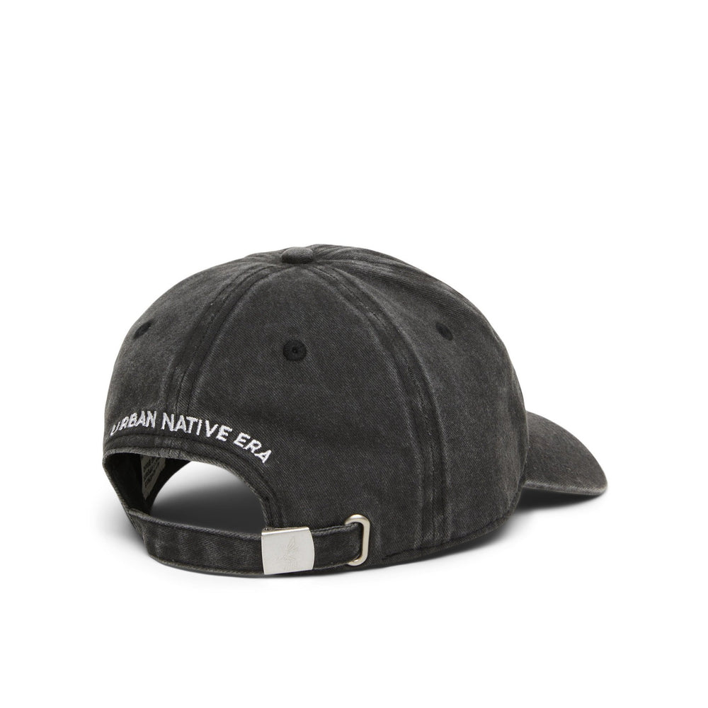 'YOU ARE ON NATIVE LAND' DAD CAP - BLACK